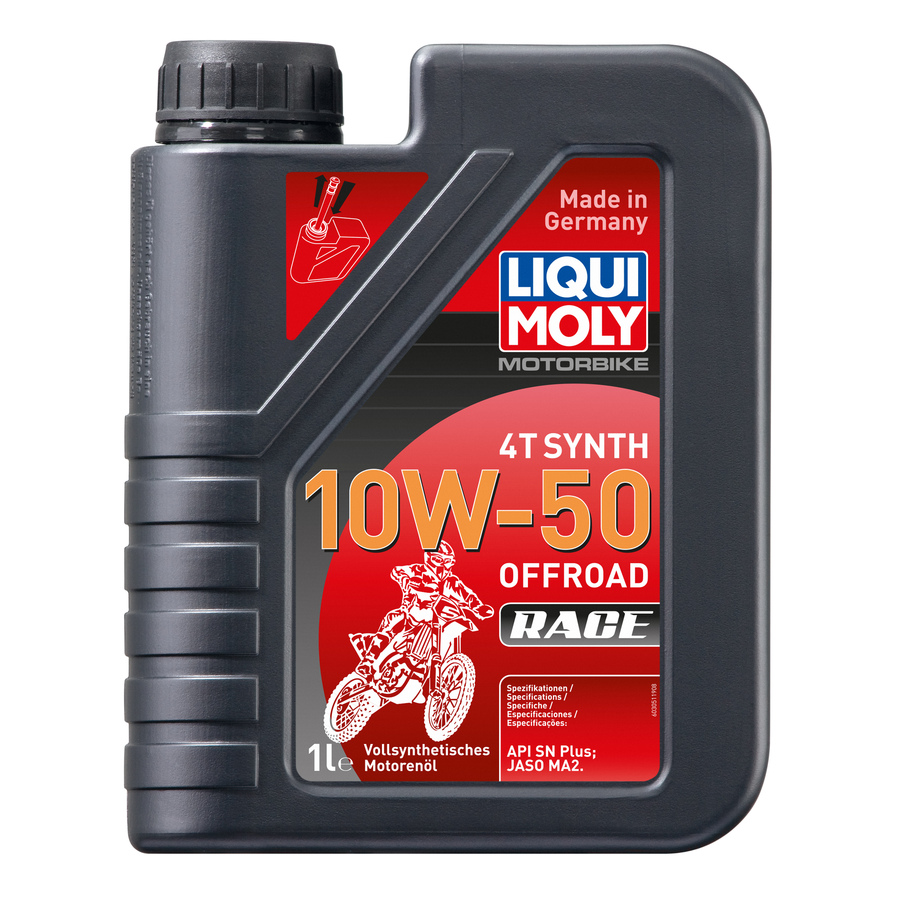 LUBRICANTES LIQUI MOLY 4 T 10W50 SYNTH 3051