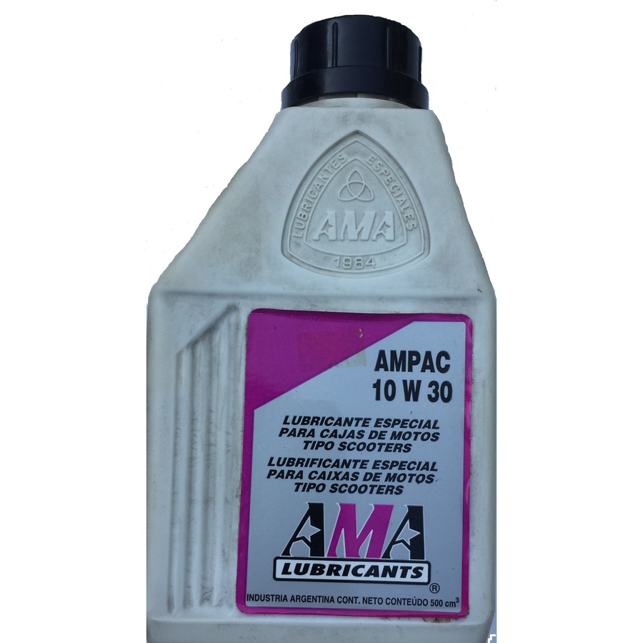 LUBRICANTES AMA LUBRICANTE GEAR OIL SCOOTER AMPAC TO 10W30